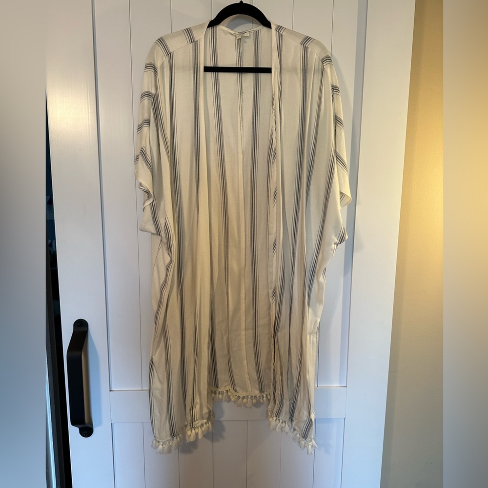 Striped kimono